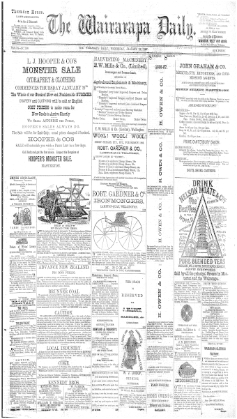 Issue page