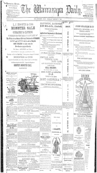 Issue page