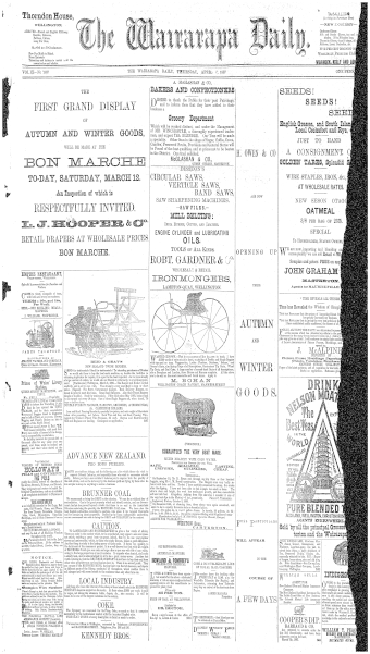 Issue page