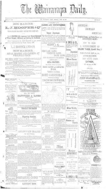 Issue page