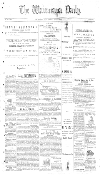 Issue page