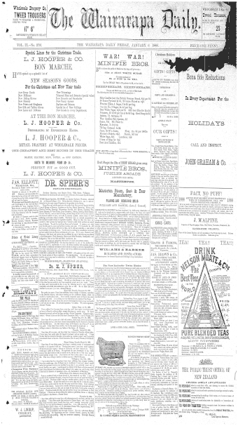 Issue page