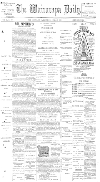 Issue page