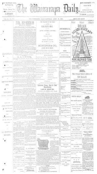 Issue page