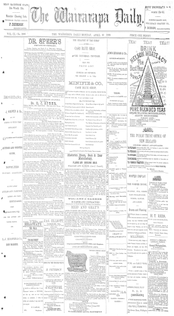 Issue page