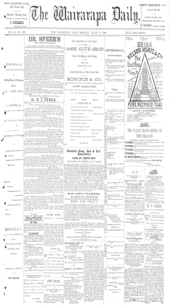 Issue page