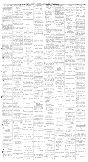Issue page
