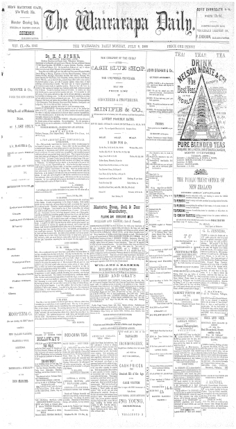 Issue page