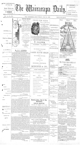 Issue page
