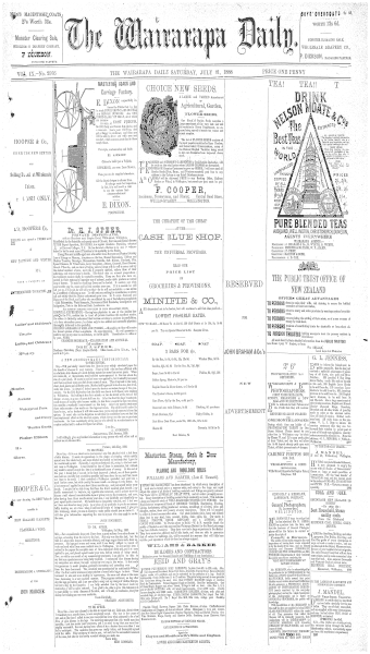 Issue page