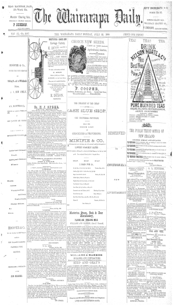 Issue page