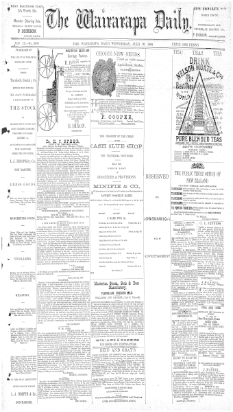 Issue page