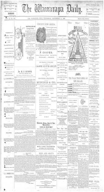 Issue page