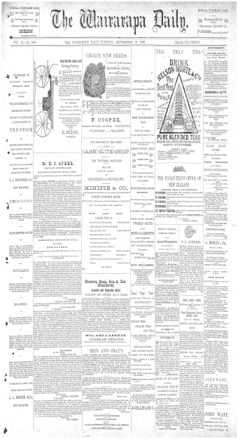 Issue page