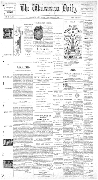 Issue page