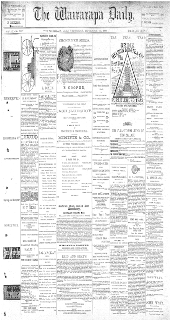 Issue page