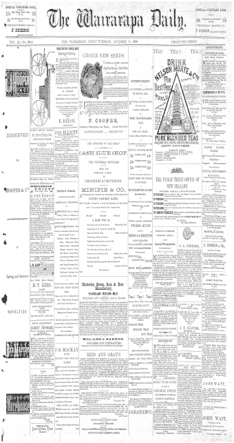 Issue page