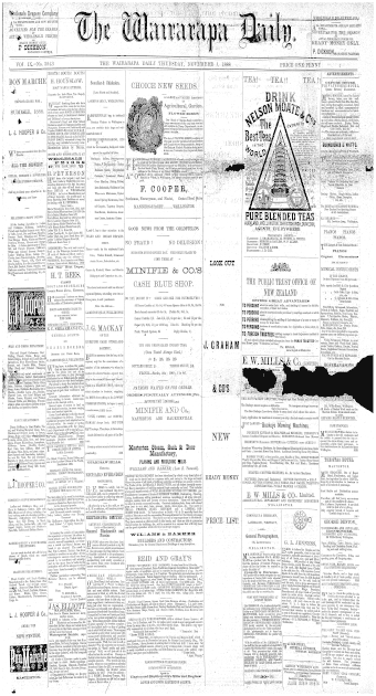 Issue page