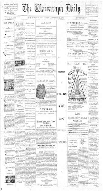Issue page