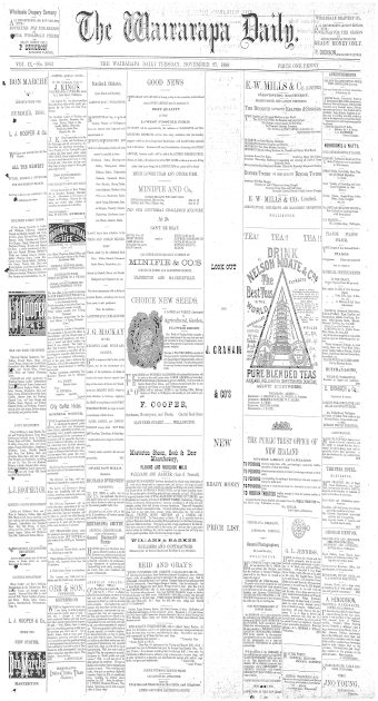Issue page