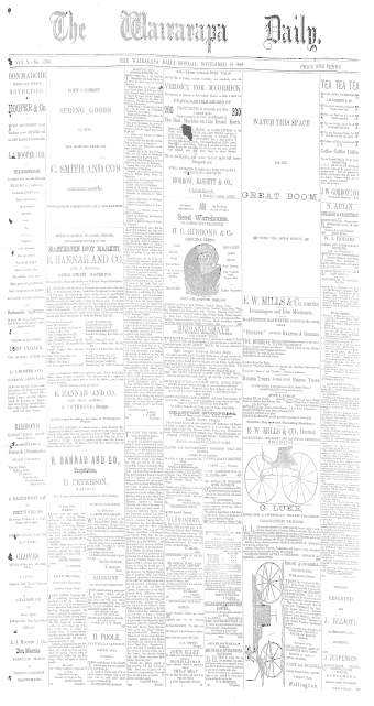 Issue page