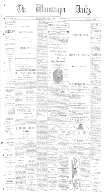 Issue page
