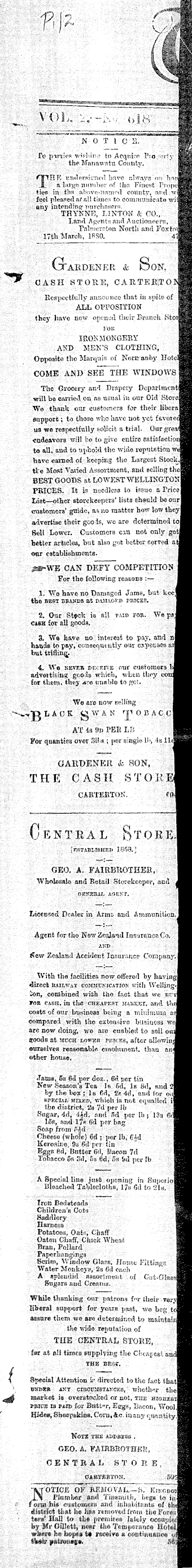 Issue page