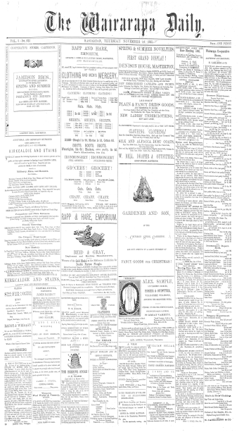 Issue page
