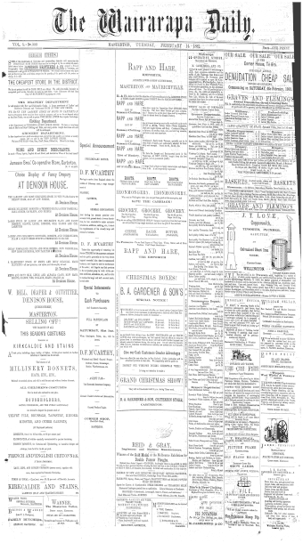 Issue page