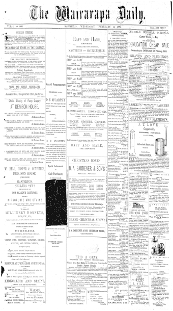 Issue page
