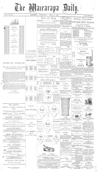 Issue page