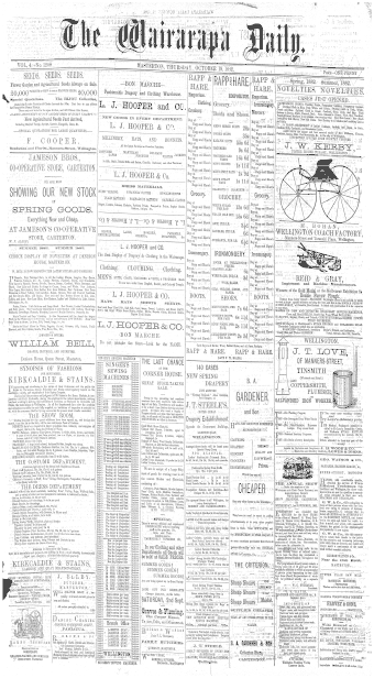 Issue page