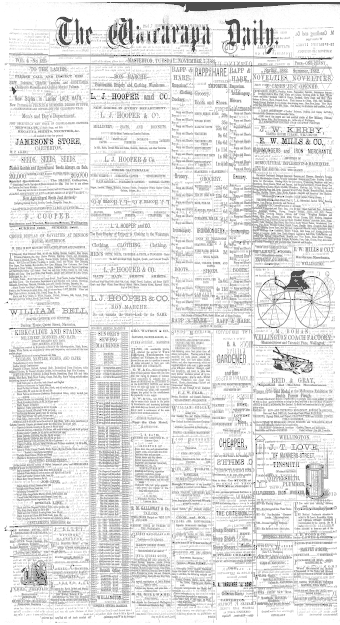 Issue page