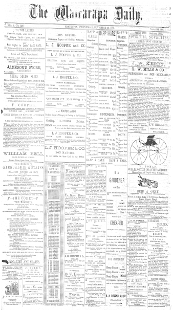 Issue page