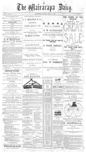 Issue page