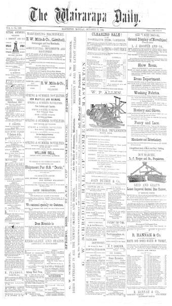 Issue page