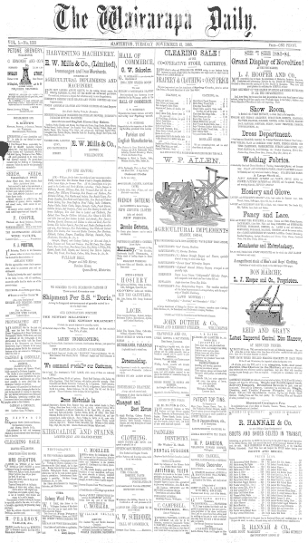 Issue page