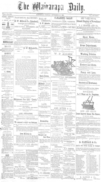 Issue page