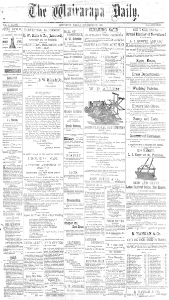 Issue page