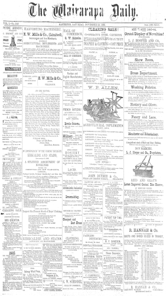 Issue page