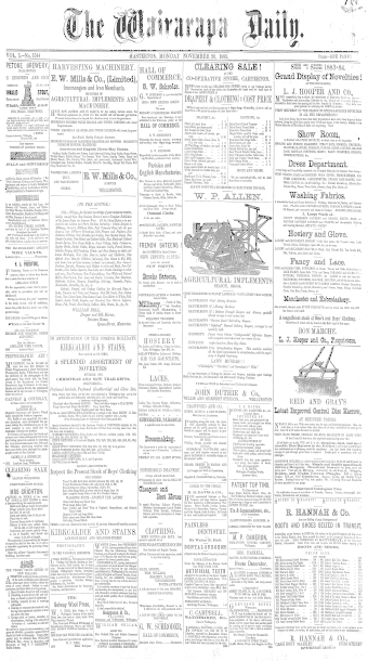 Issue page
