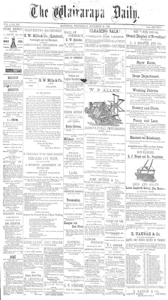 Issue page