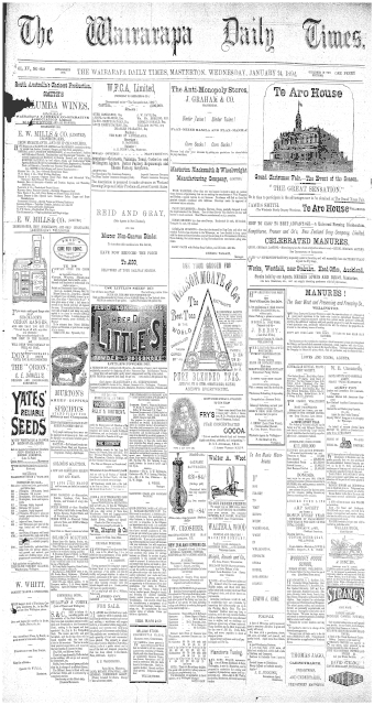 Issue page