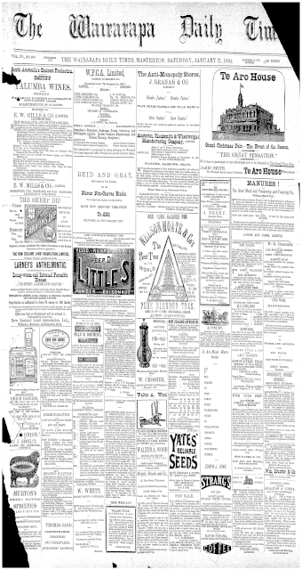 Issue page