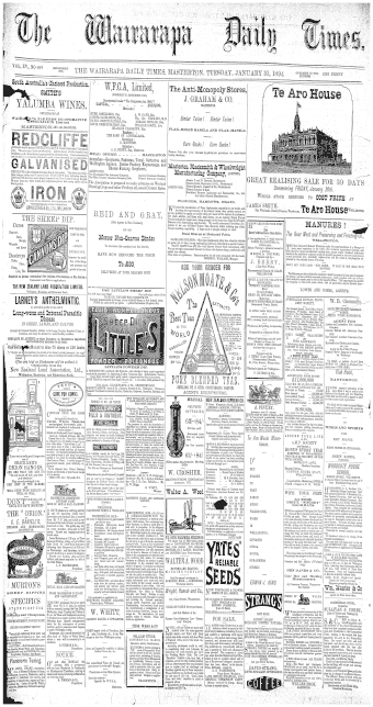 Issue page