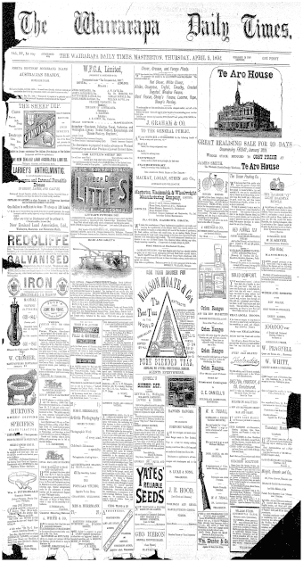 Issue page