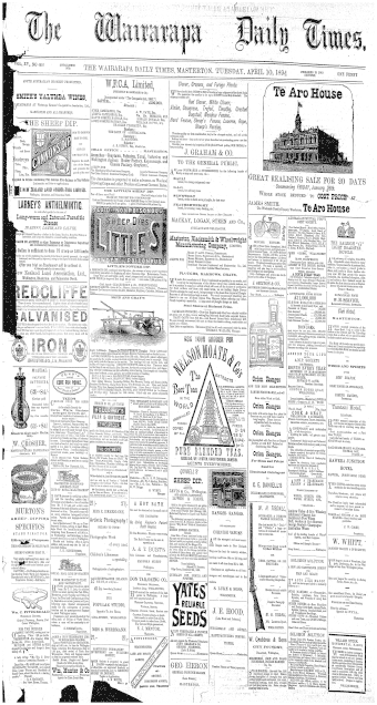 Issue page