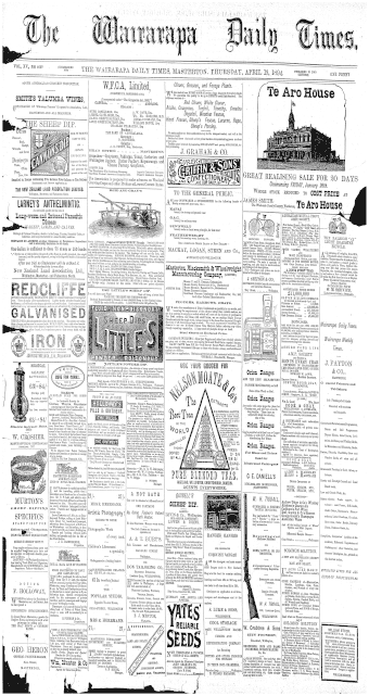 Issue page
