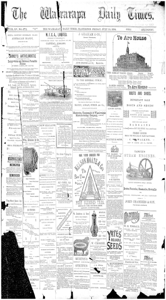 Issue page