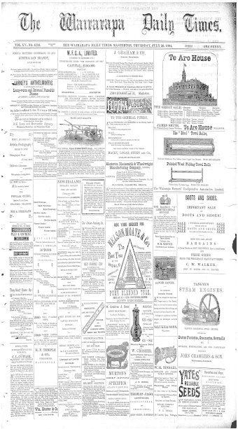 Issue page